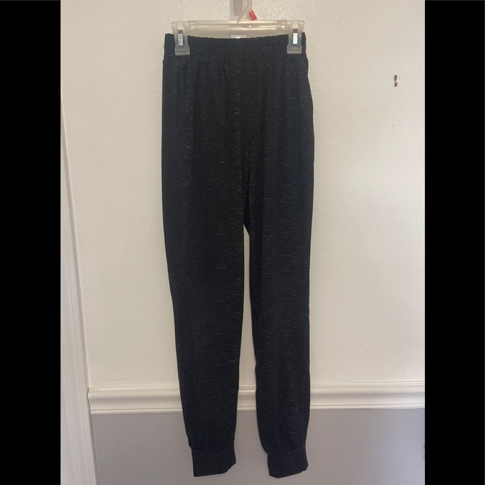 Black joggers